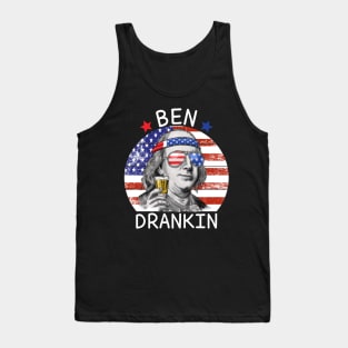 Ben Drankin 4th of July Vintage Tank Top